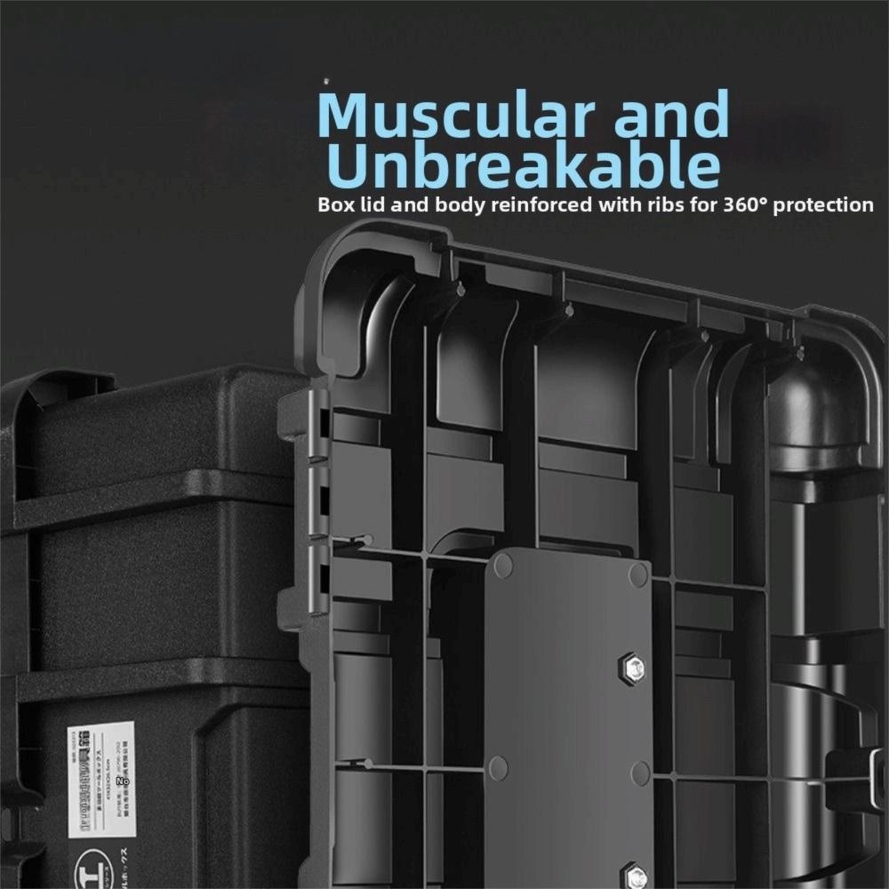 Koffer mit großer Kapazität Hardware-Teile-Box 22 Zoll Werkzeug-Organizer Garage Werkstatt