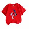 Kids Boys Girls 100% Cotton Crew Neck Short Sleeve T-Shirt, Aesthetic Cosmic Koi Fish Pisces Print Casual Soft Summer Tee for Children