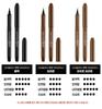 STYLISH BRUSH PEN EYELINER [Black]