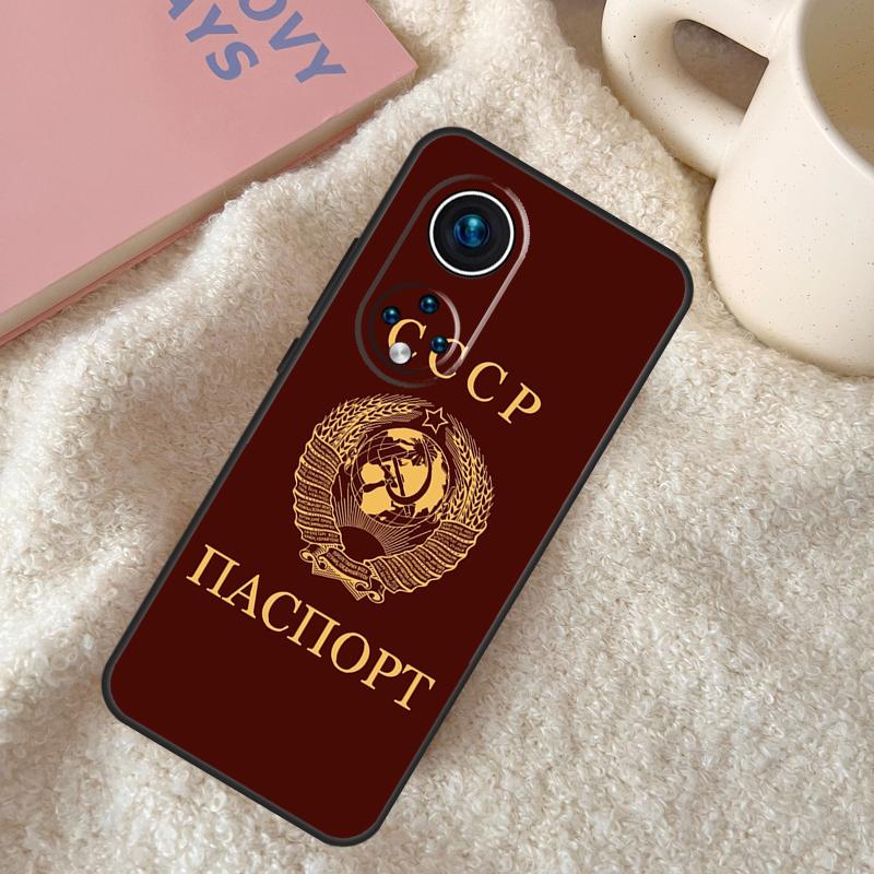 

Soviet Union USSR Flag Funda For Huawei P20 P30 P40 P60 Pro P Smart Nova 9 5T Honor Magic5 Lite X8 X9 a 50 70 Case Huawei P20 Pro