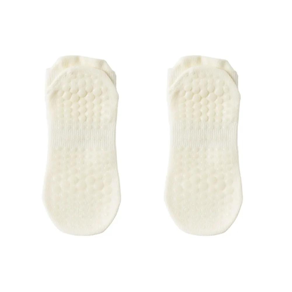 1 Pair Women Low Cut Socks Fitness Dance Yoga Socks Mesh Breathable Anti-Slip Floor Pilates Socks Professional Sprots Supplies