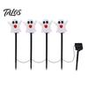 Decorative Porch Lights Halloween Solar Pumpkin Light, Ghost Garden Stake Holiday Theme Outdoor Decorations Waterproof LED Pathway Light for