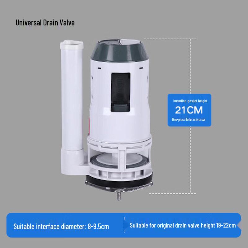 

TLXT Large-Caliber Toilet Flush Valve & Water Inlet Kit