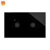 US Standard Wifi 3 Gang Switch Tuya Smart Switch Light Switch with Neutral 110V Power Smart Light Home Products