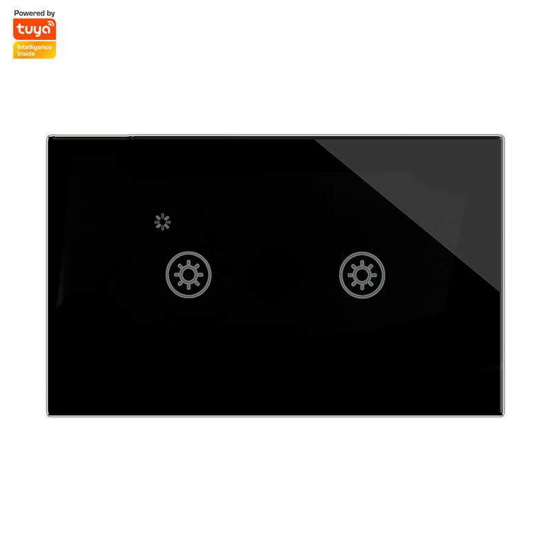 US Standard Wifi 3 Gang Switch Tuya Smart Switch Light Switch with Neutral 110V Power Smart Light Home Products