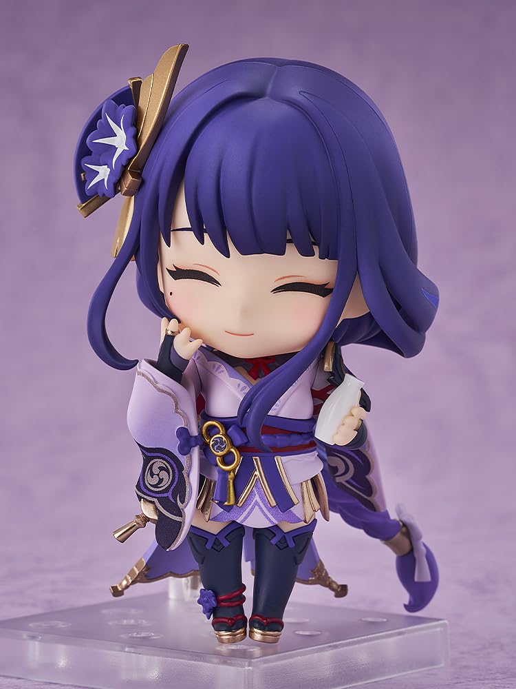 Nendoroid Genshin Impact Generál Raiden Plastová Malovaná Pohyblivá Figurka Měřítko neuvedeno