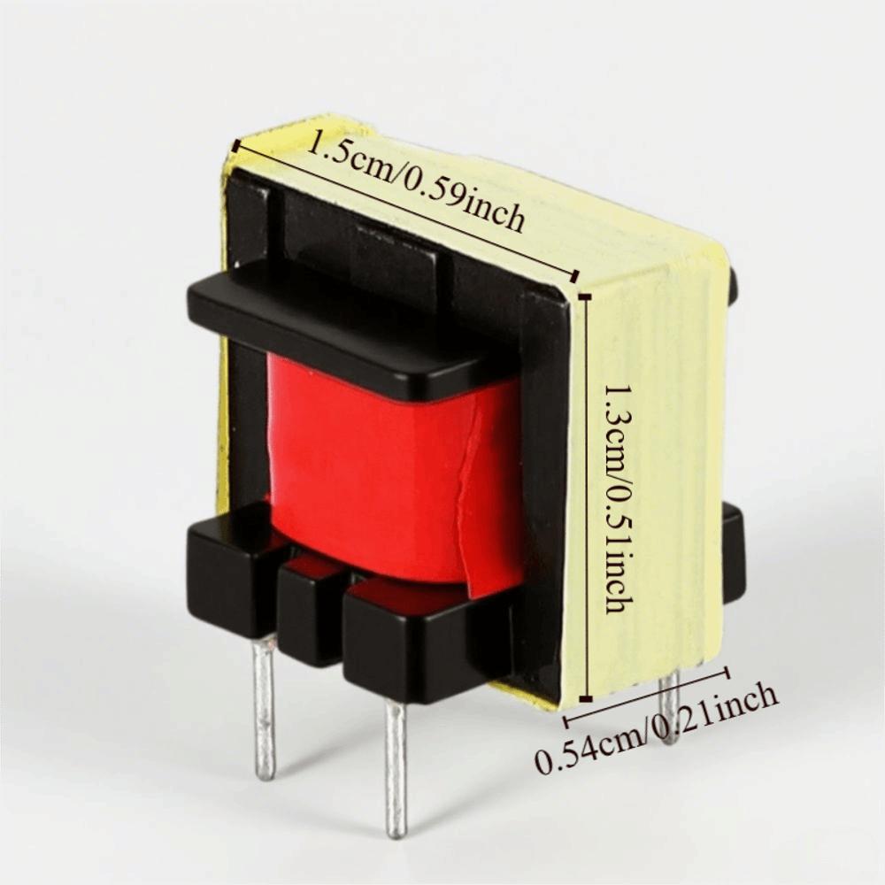 10PCS Low Noise 1300 : 8 Ohm Audio Transformer Audio Isolation Portable EE14 Transformer Power Output Transformer Power Output