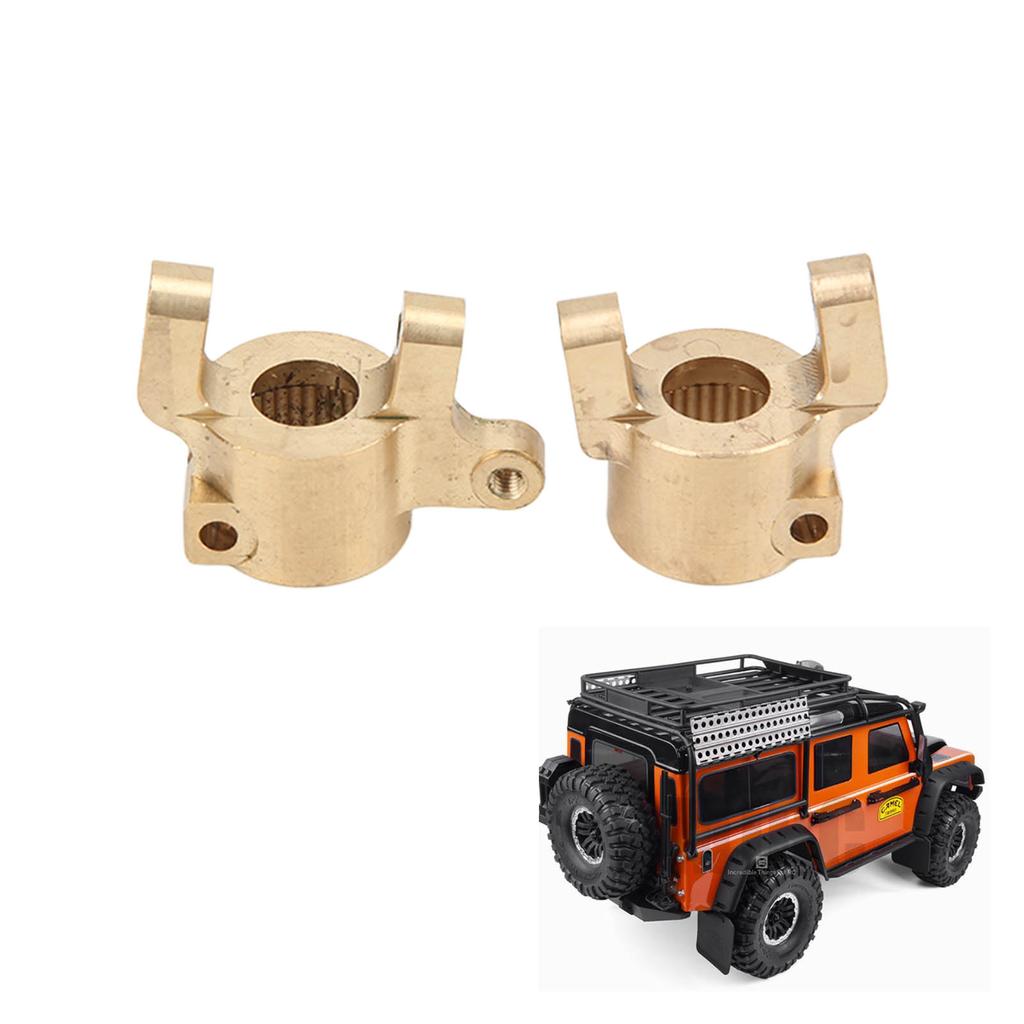 RC Brass Front C Hub Carrier Mount for Axial SCX10II 90046 90047 1/10 RC Car Upgrade Parts
