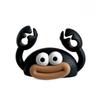Silicone Self Adhesive Cartoon Crab Cable Clip Wire Holder Organizer for Desktop Data Cord Management Creative Stand Wire Puller
