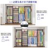 Fainyearn Clothes with Large Clothing Steel Shelf Height Clothes Width X Depth X Height 182cm Rack, Sturdy, Expandable, Wardrobe, Shelves, Capacity,