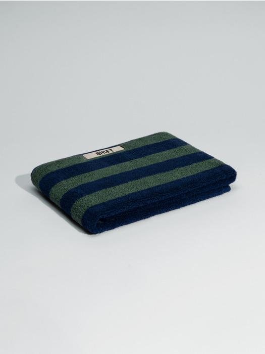 SHIFT Layered Towel Limited Edition Green Navy Green Navy