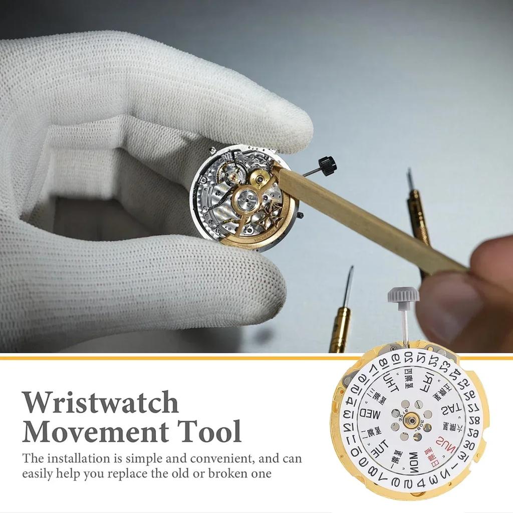 Miyota 8215 Mechanisches nh34 nh35 21 Steine Automatikwerk GMT Datum Doppelte Kalendereinstellung Präzisions-Uhrenzubehör