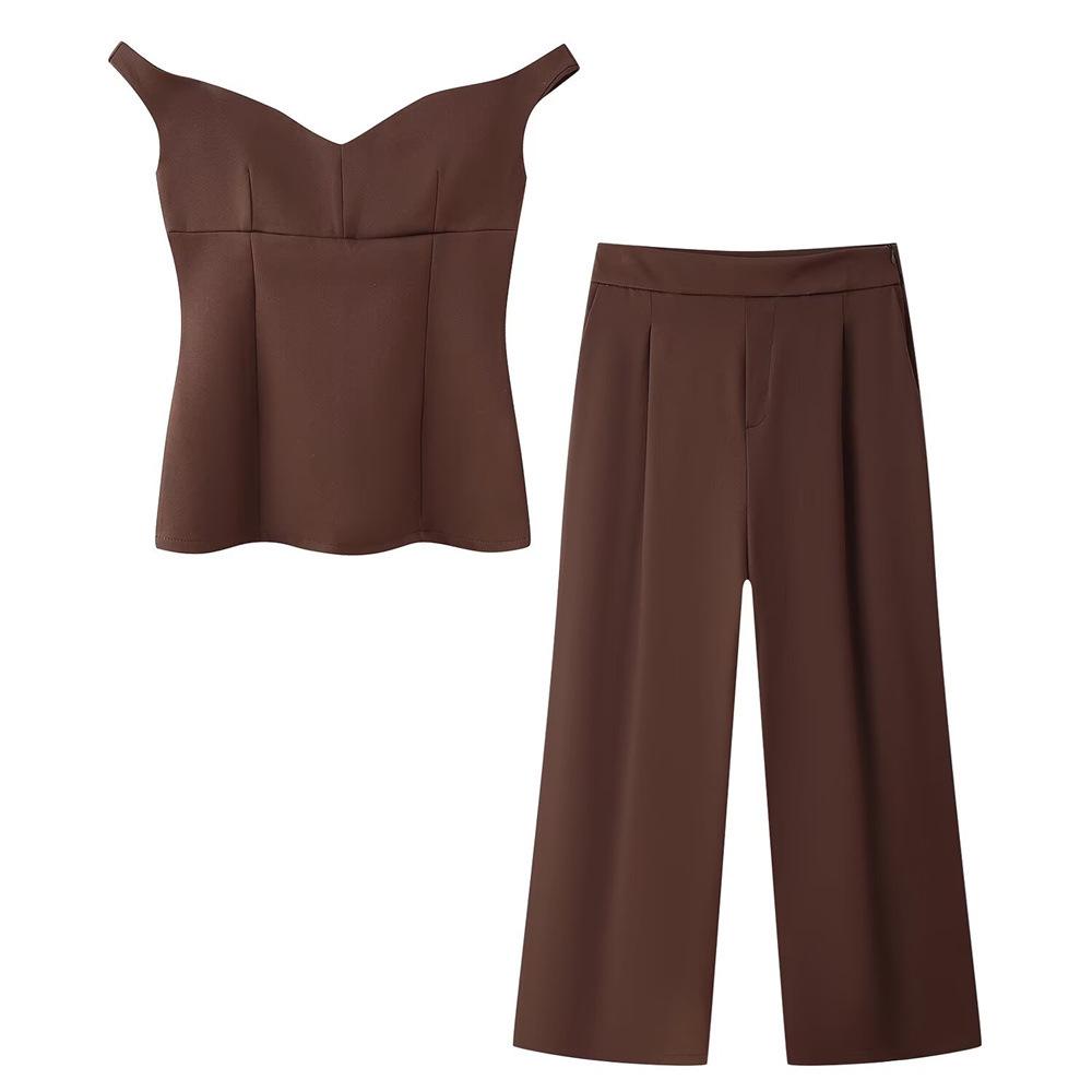 European & American Fashion Slimming Waist-cinching Hot Girl Set for Women