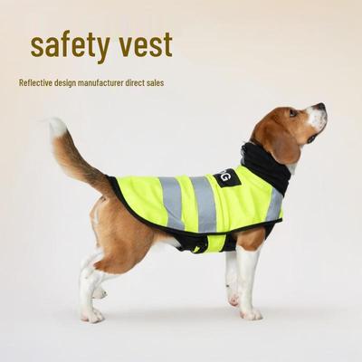 Clearance: Reflective Fluorescent Dog Safety Vest & Protective Clothing