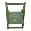 Folding Chair with Backrest: Wooden Slats, Steel Frame for Camping, Training, Meetings, Disaster Relief, and Outdoor Leisure