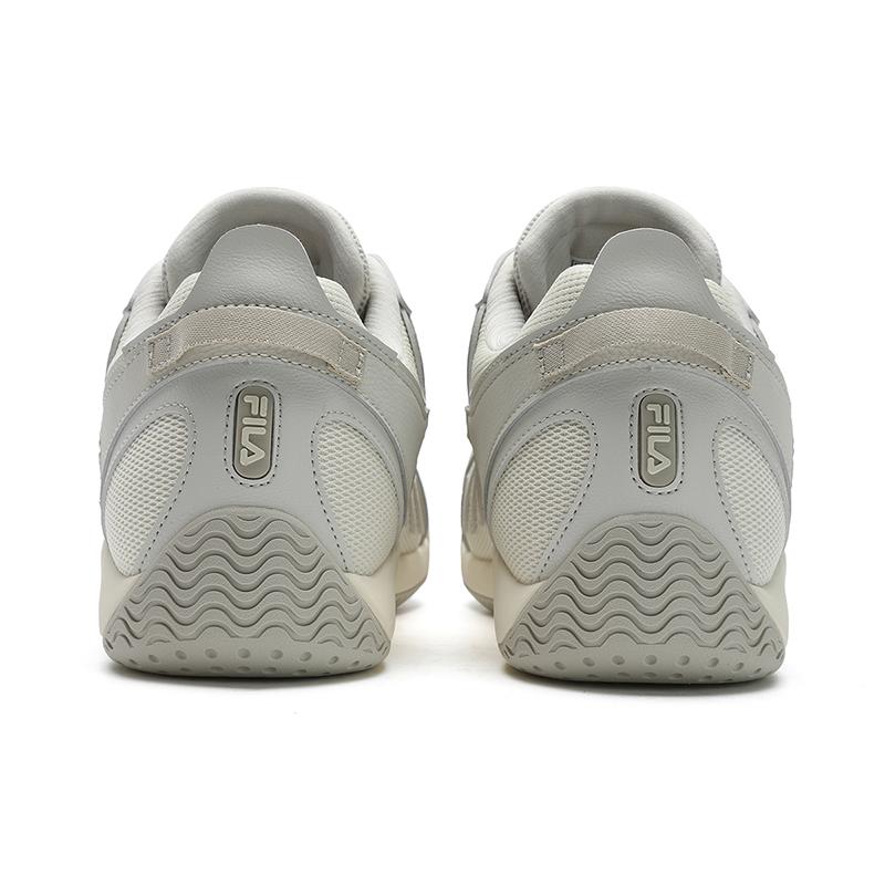 FILA ADE2025 Retro Fashion Trendy Personality Simple Comfortable Versatile Sports Wear Men Sneakers Gray White F12M531118FBW