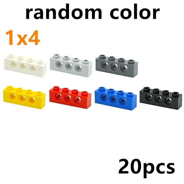 MOC Technical Beam Construction Block Combination Studded Long Beam featuring Hole Thick Blocks Works With 3703 3 3895 2730 3894 3701