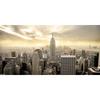 New York City Sunset And Night View Poster Canvas Painting Skline Manhattan Landscape Wall Art Pictures Living Room Home Decor