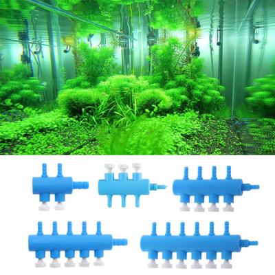 Plastic Control for Valve Aquarium 2/3/4/5/6 Way Air Line Connector Independent Switch To Adjust Fish for Tank Air Pump