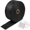 5CM x 10M Banana Cloth Insulation Cotton Exhaust Pipe Insulation Thermal Heat Wrap Roll Motorcycle Fiberglass Heat Shield Tape