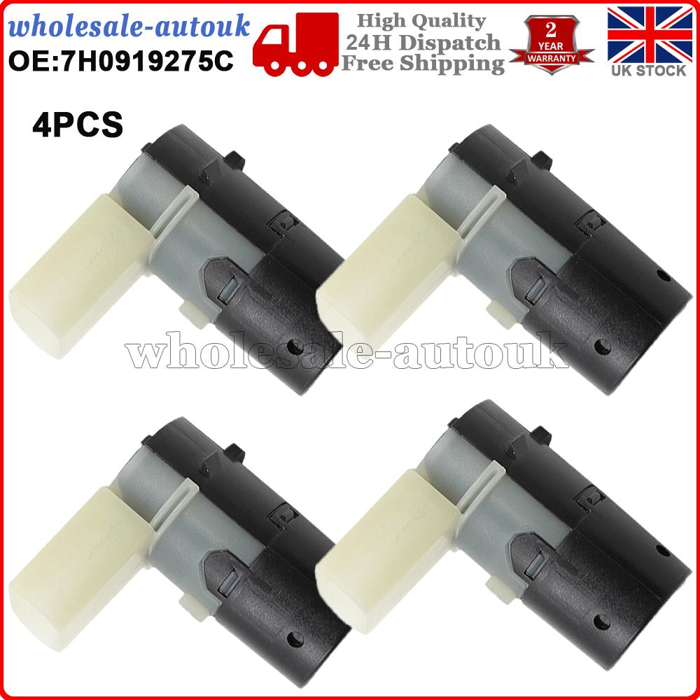 4PCS For VW T5 Transporter FWD 2003-2015 Ultrasonic PDC Parking Reverse Sensor