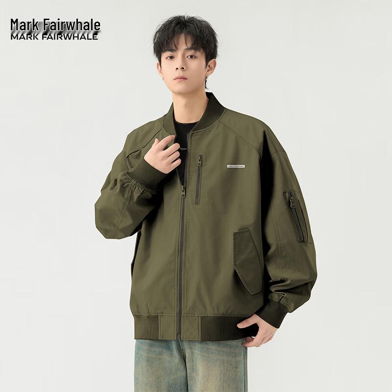 Mark Fairwhale Men's Loose Fit Pilot Jacket