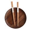 Japanese Style Natural Beechwood Chopsticks (10 Pairs)