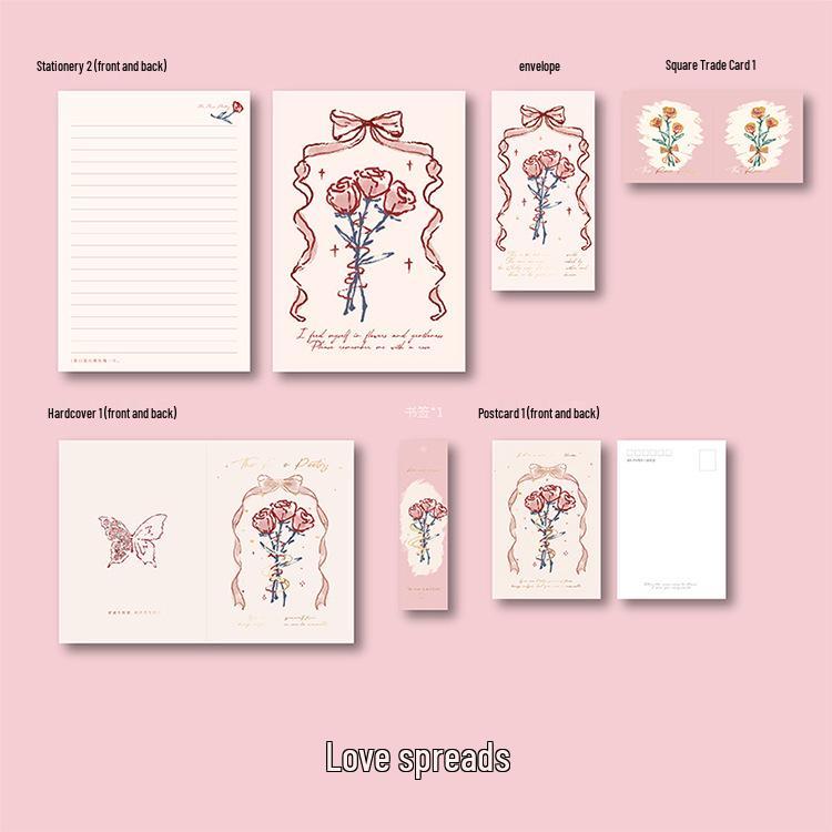 Exquisite Rose Diary: Artistic Japanese Notebook