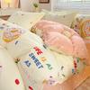 Small Fresh Bed Four-piece Dormitory Quilt Cover Three-piece Bed Sheet Set