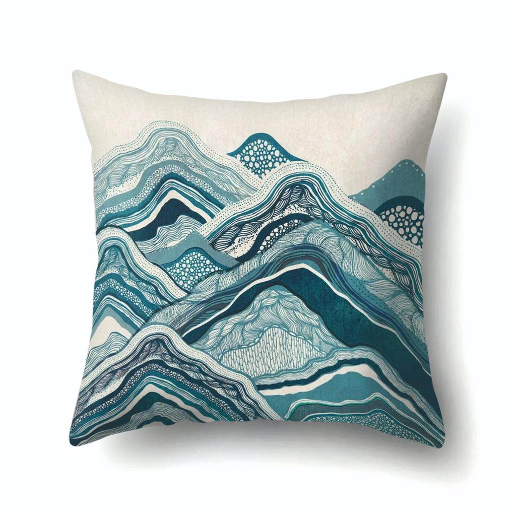 Green Cushion Cover Nordic Spring Pillow Cover Fashion Pillow Cover Living Room Office Pillow Sofa Cushion Car Seat