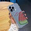 Summer Watermelon Coconut Clear Phone Case For iPhone 16 15 11 12 14 13 Pro Max Mini X XS XSMax XR 7 8 Plus SE4 16e Cute Covers