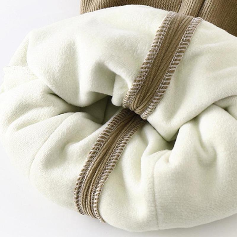 Children's Fleece-Lined Trousers New Winter Collection Boys' Thickened Baby Warm Trousers Girls' Long Trousers Sports Trousers Children's Trousers