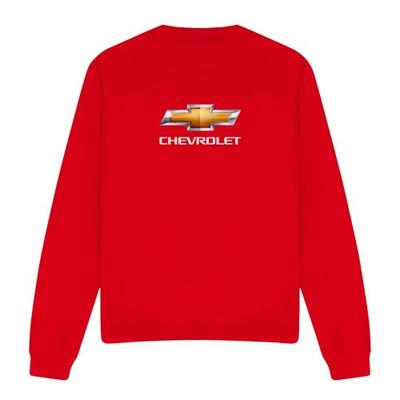 Chevrolet Unisex Adult Bowtie Stacked Sweatshirt