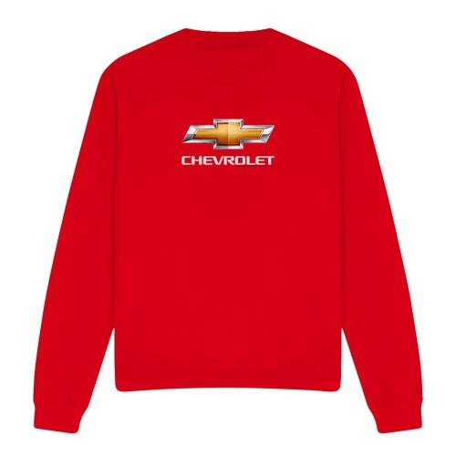 Chevrolet Unisex Adult Bowtie Stacked Sweatshirt