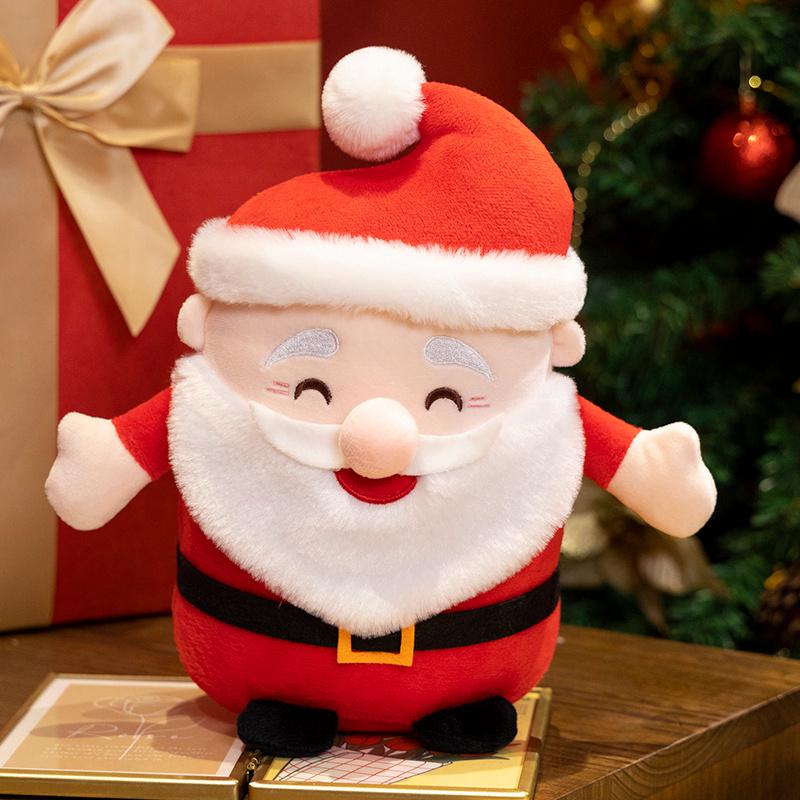 NOU Moș Crăciun om de zăpadă elan bunica jucării de pluș de înaltă calitate decor de Crăciun păpuși umplute moale pluchies cadou