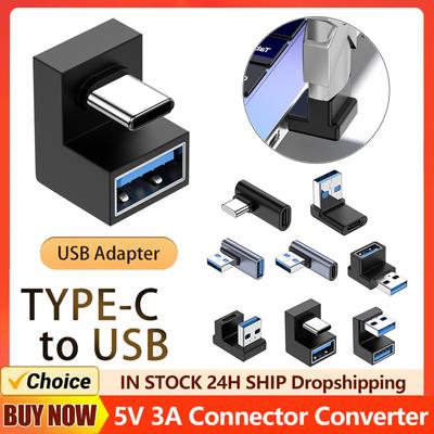 5V 3A konektorový adaptér Vysokorychlostní přenos 10Gbps Konektor Konvertor Univerzální zástrčka-zásuvka USB 3.1 pro telefony