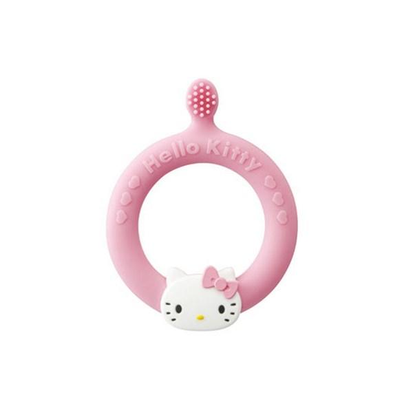 Baby Teether, Wrist Teether, Silicone Baby Teether, Anti-sucking Hand, Hello Kitty, 1 Piece, Korean Baby Products