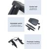 2pc Motorcycle Rearview Mirror Foldable Adjustable Adventure Westwind Mirrors For Handlebar Mount ATV Accessories