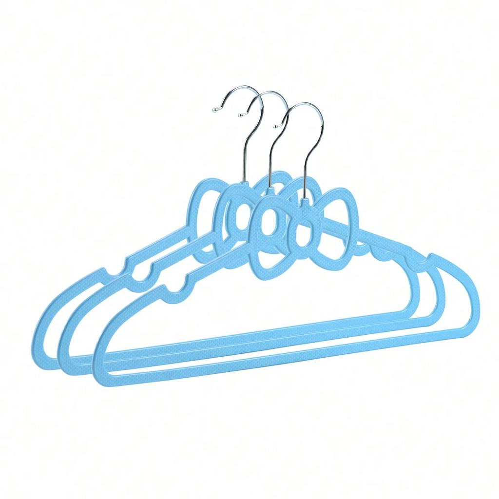 3pcs - New Cute Bow Pattern Hanger, Suitable for Home Bedroom Sorting and Dry Storage Hanging Bracket
