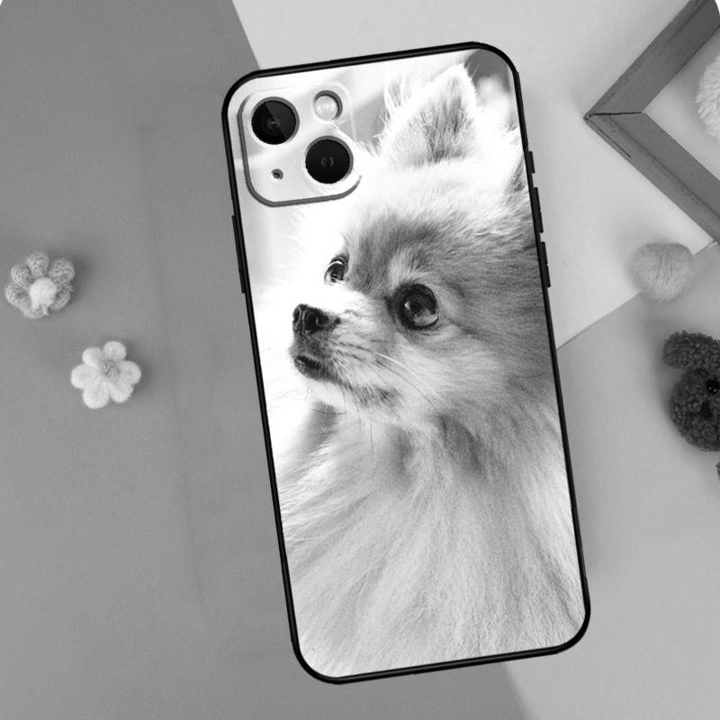 

Pomeranian Dog Phone Case For iPhone 16 15 14 12 11 13 Pro Max Plus Mini XR 16e Funda Silicone Back Cover iPhone 12