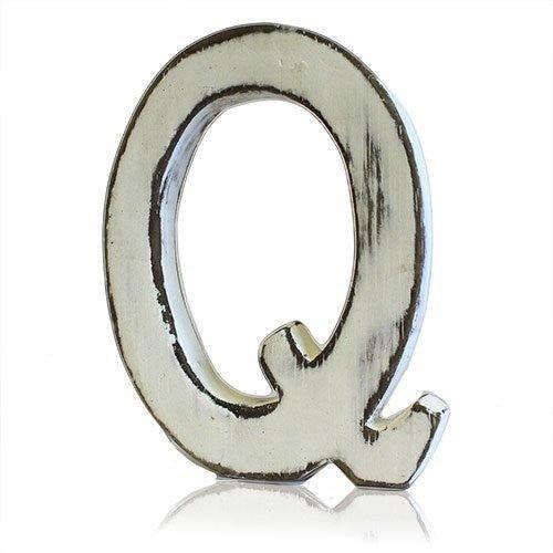Wooden Letter Q