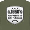 C.1950's Highly Modified For Better Performance