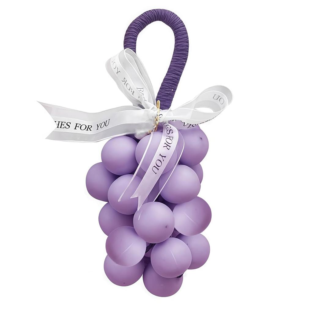 Grape-Shaped Hanging Soap—a Set of Handcrafted Scented Decorative Soaps Bathroom Accessories, Home Decor, Gift Sets for Women, Mother’s Day Gifts, DIY