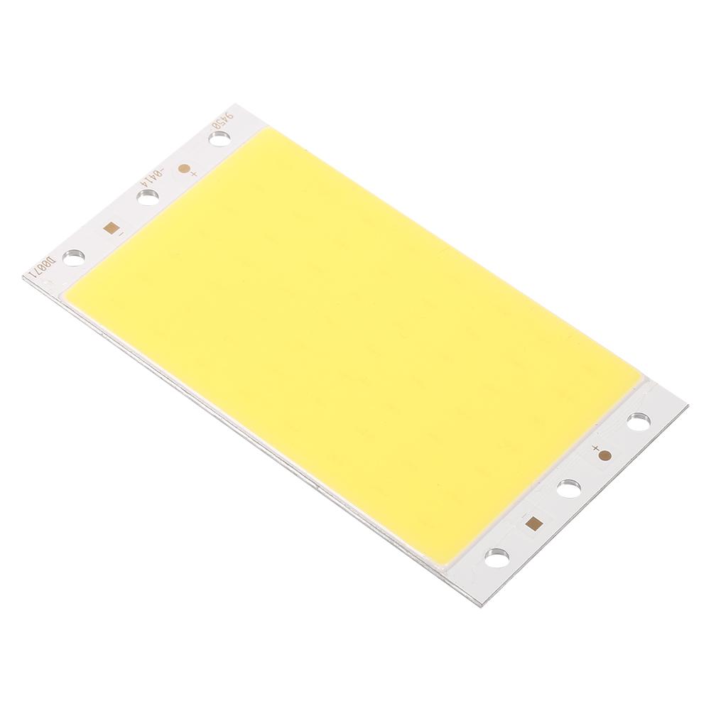 

12V 14V 30W Durable COB LED Ultra Bright Light Lamp Band Bead Chip DIY 94*50MM Pure White 6500K