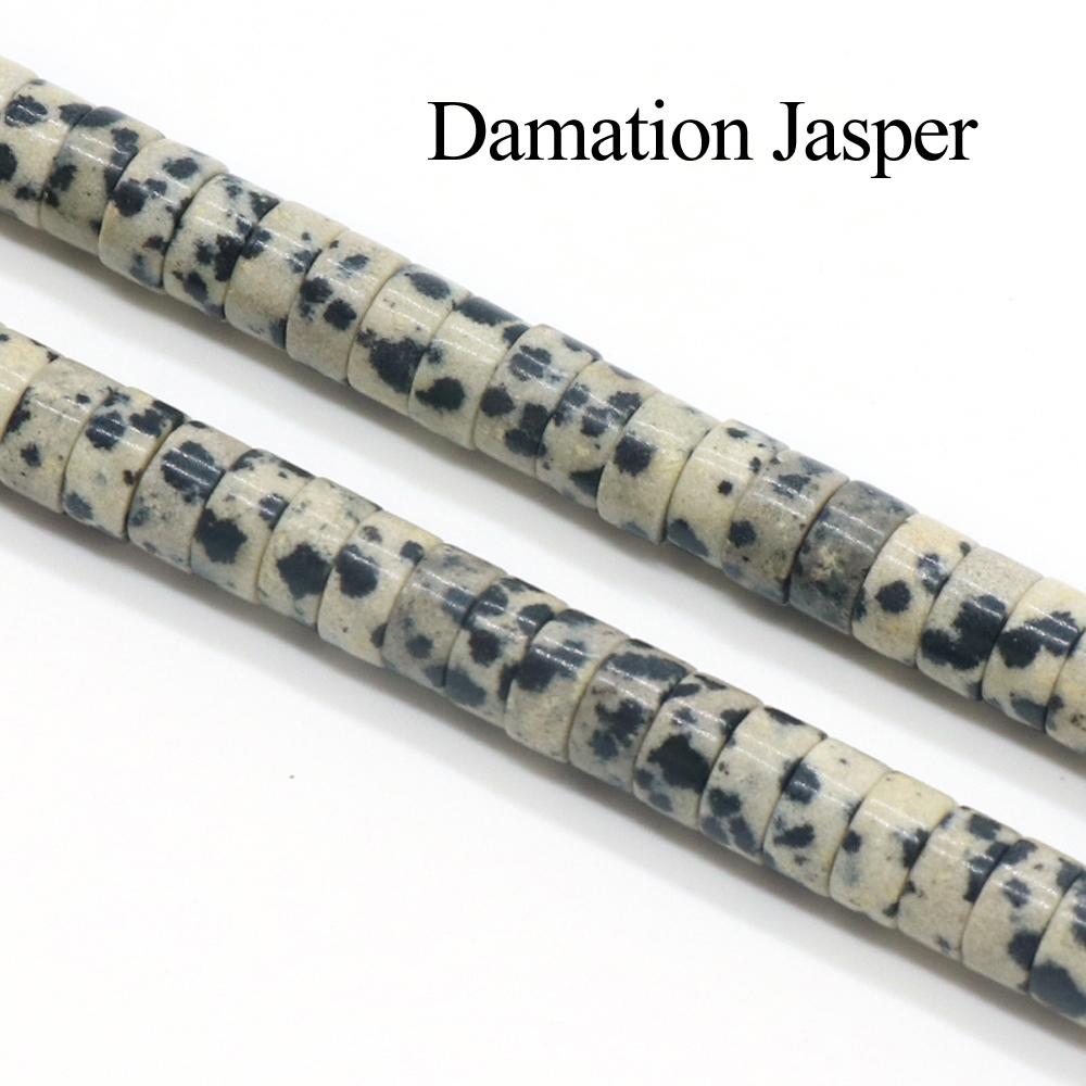 1 Strang, Heilkristallperlen, Runde Scheibe Naturstein Edelsteine Lose Abstandshalterperlen für Schmuckherstellung DIY Halskette Armband Fußkettchen Zubehör