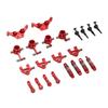 Aluminum Alloy RC Car Upgrade Parts Kit Shock Absorbers CVD Drive Shaft Front Rear Steering Cup for WLtoys K969 1 28 RC
