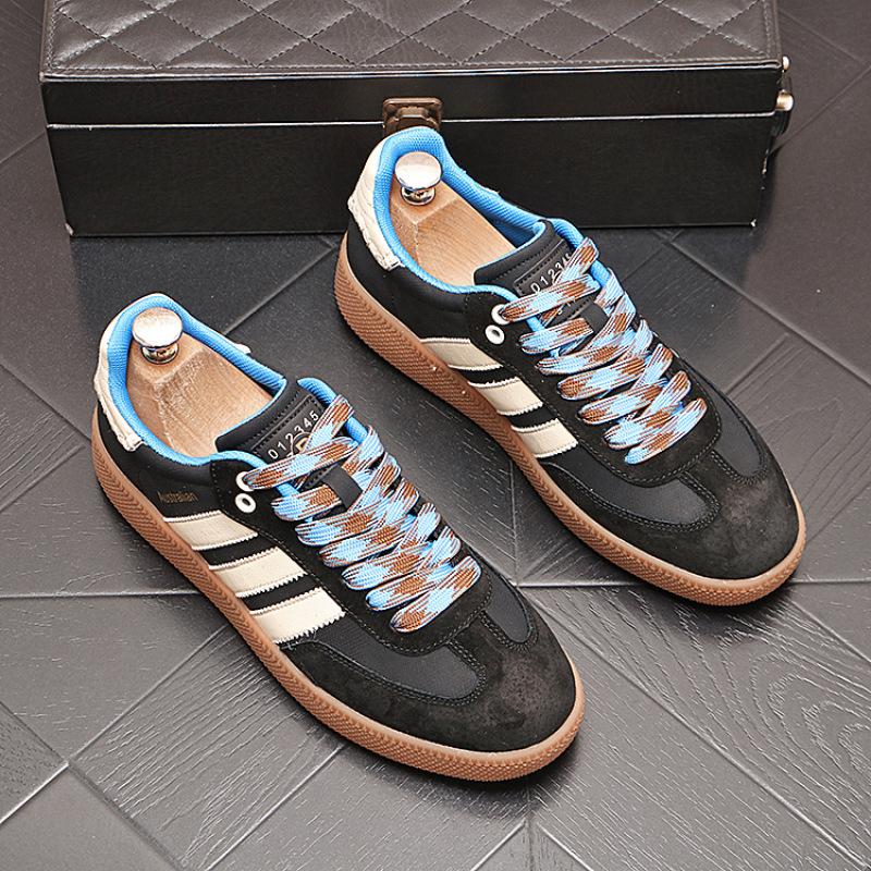 

Men s Geometric Pattern Sneakers Modern Art Design Shoes 39