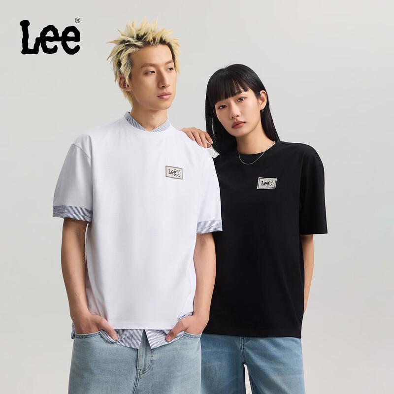 Lee Unisex Loose Fit Logo T-Shirt S