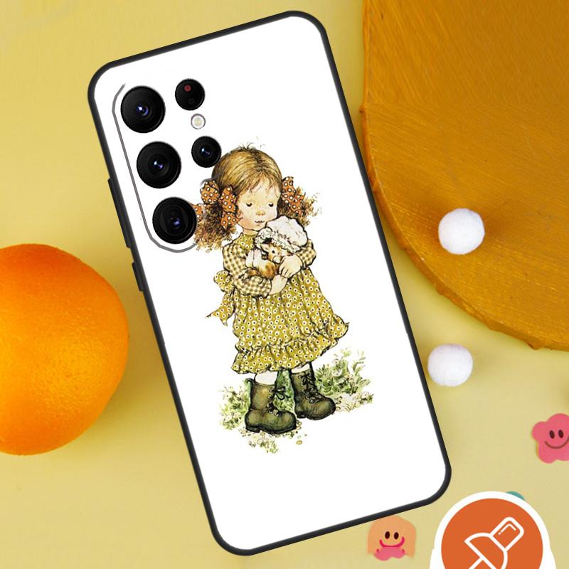 Sarah Kay Handyhülle Für Samsung Galaxy S25 Ultra S23 S22 S21 Ultra S9 S10 S20 Plus S24 FE Funda Hülle