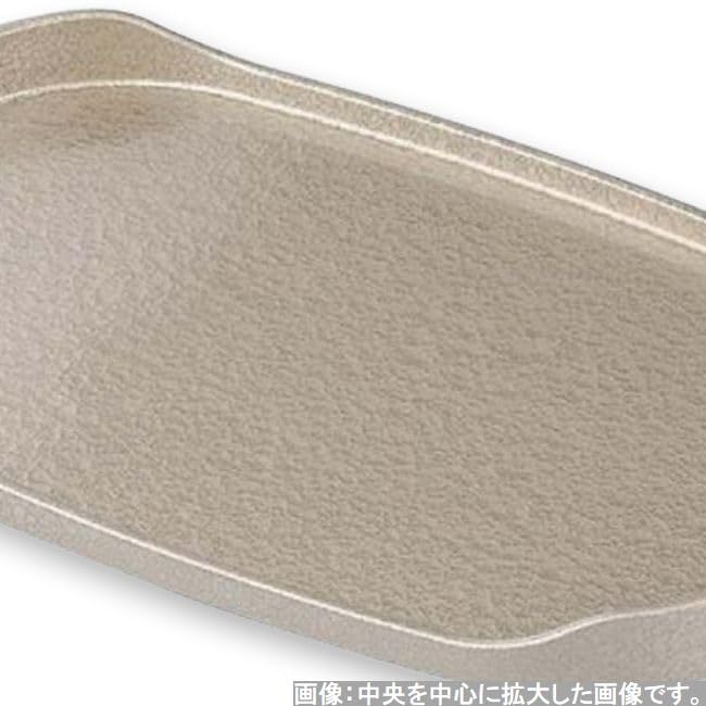 Placemat for Made in Side Champagne Gold Aqua 45cm x x J-kitchens Tray, Japan, Stylish, Non-Slip, Western-Style Tray, S, 28.4cm 4.1cm